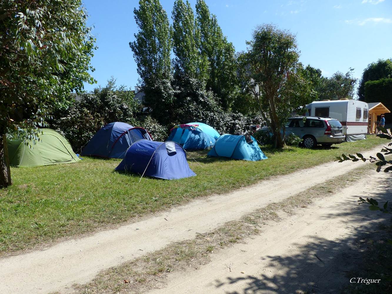 Camping Saint-Pierre-Locmariaquer-Morbihan Bretagne Sud © C. Tréguer
