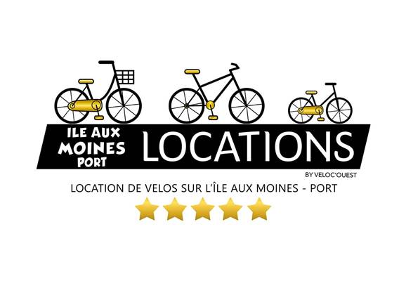 Île aux moines Port locations vélos by Veloc'Ouest
