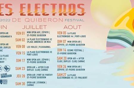 Festival Les Electros de Quiberon - La Plage Électronique #5 - Saint-Philibert - Copie