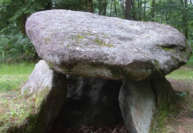Le dolmen du Roh-Du à la Chapelle-Neuve © ©F. Baslé
